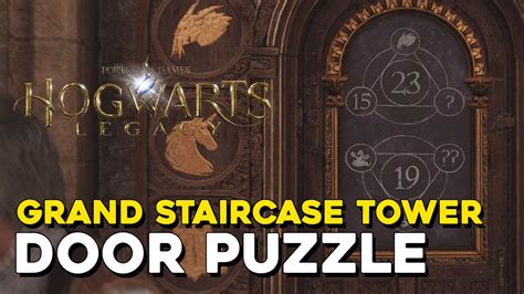 hogwarts legacy staircase door puzzle|All Grand Staircase Door Symbol Puzzles Hogwarts Legacy